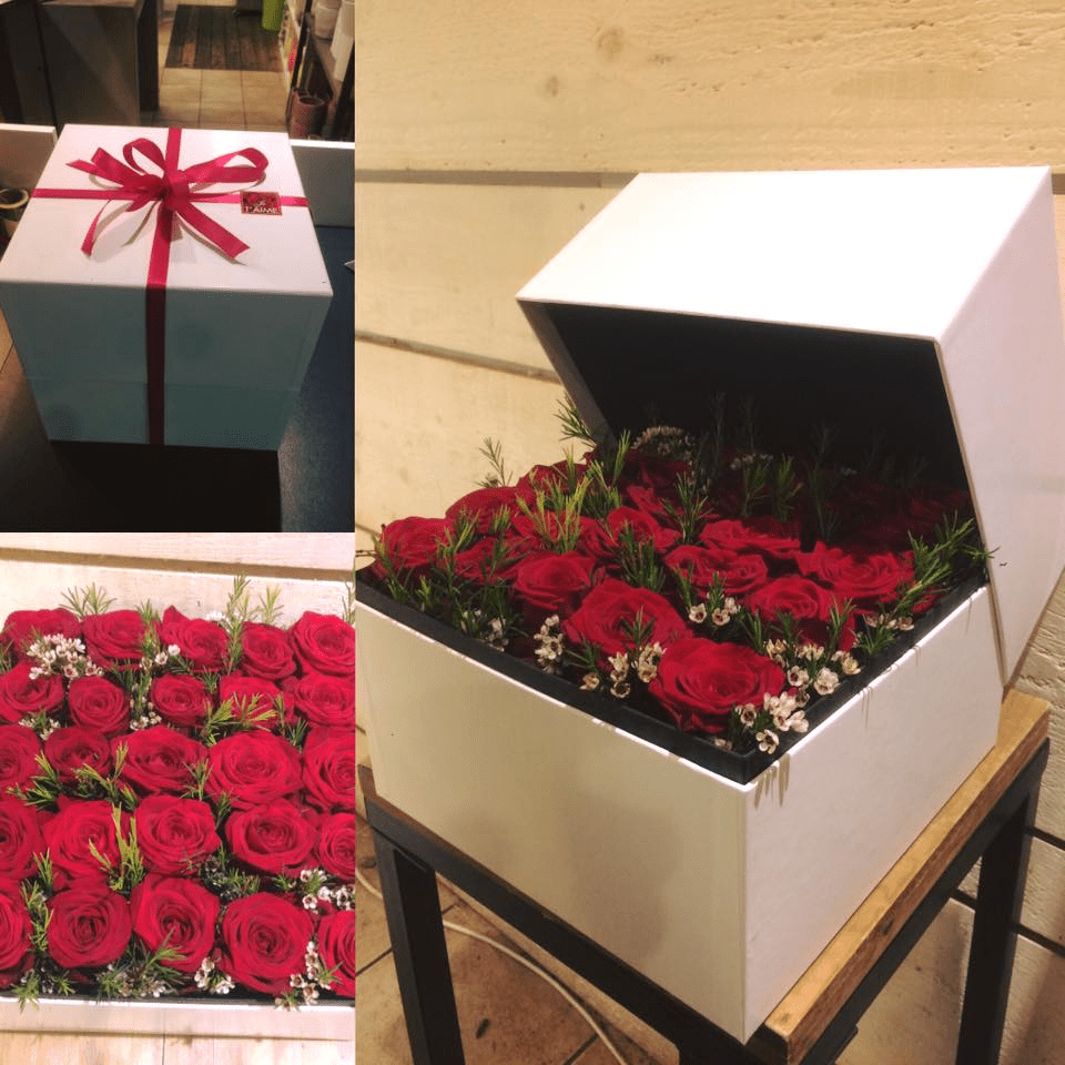 box de Roses fraîches