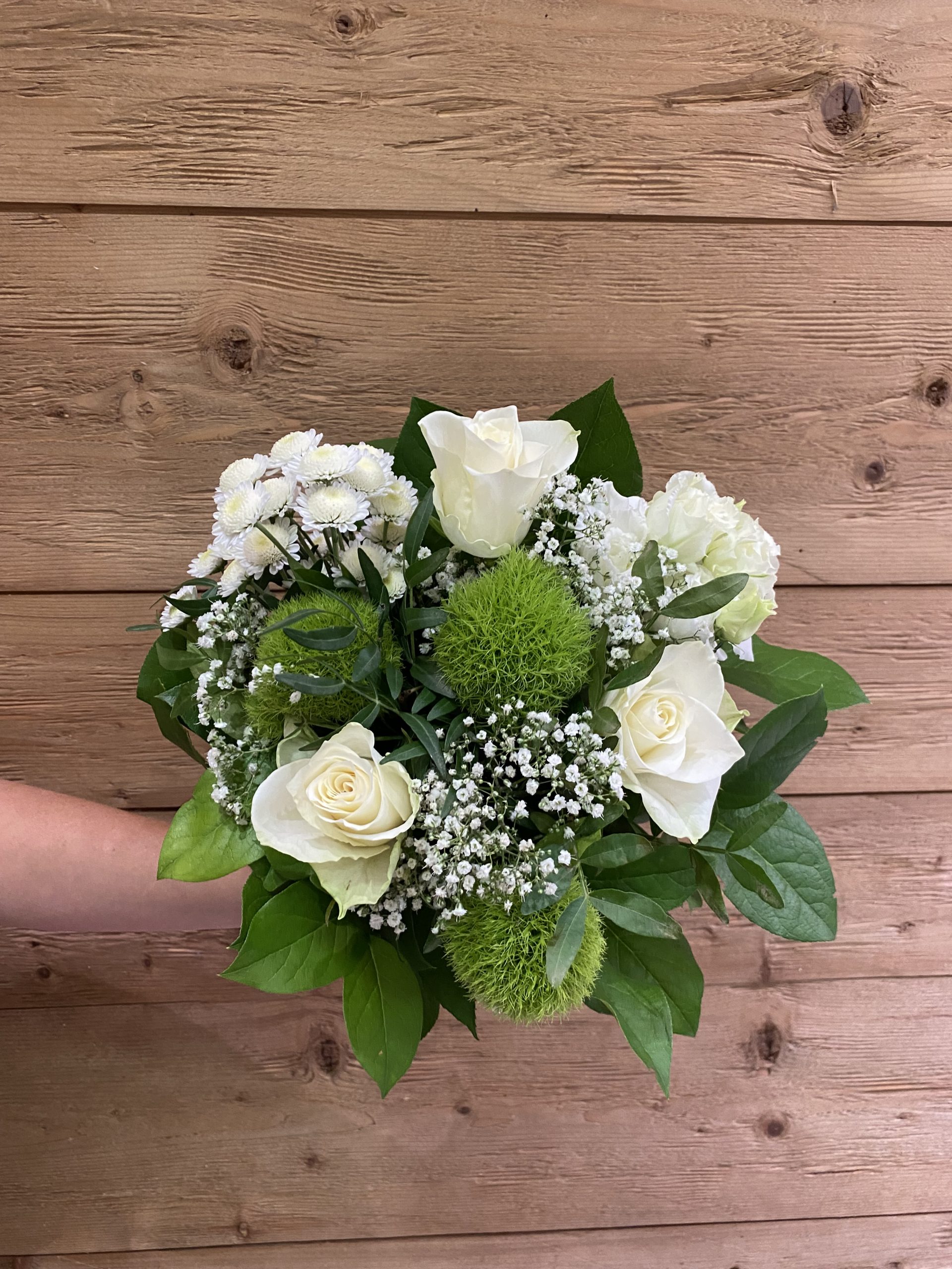 Bouquet du fleuriste BLANC