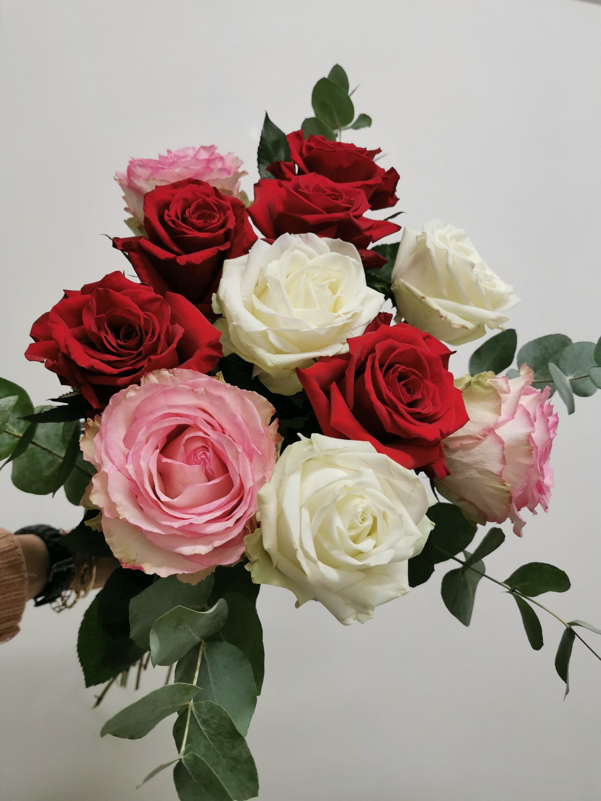 Bouquet De Roses Gros Bouton À L'Unité