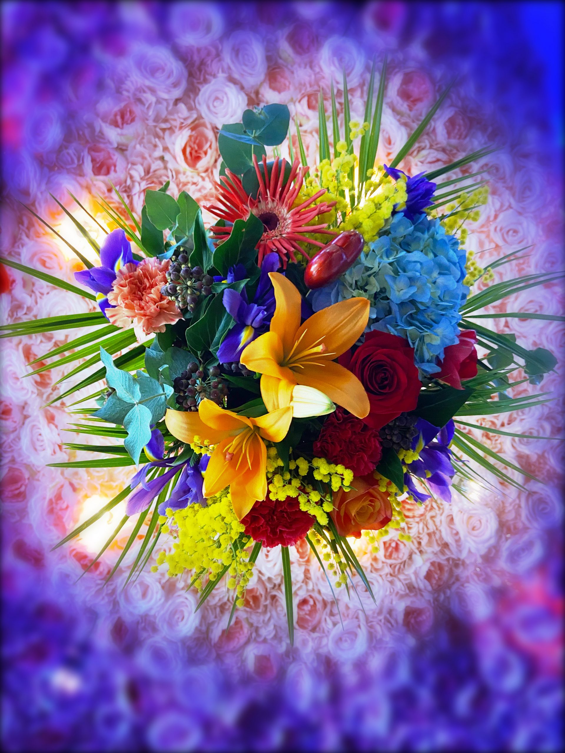 Bouquet colorés
