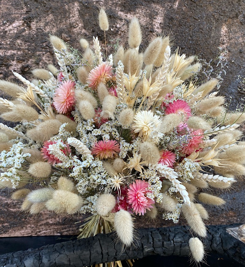 Bouquet de fleurs séchées de Tyli'S Fleurs
