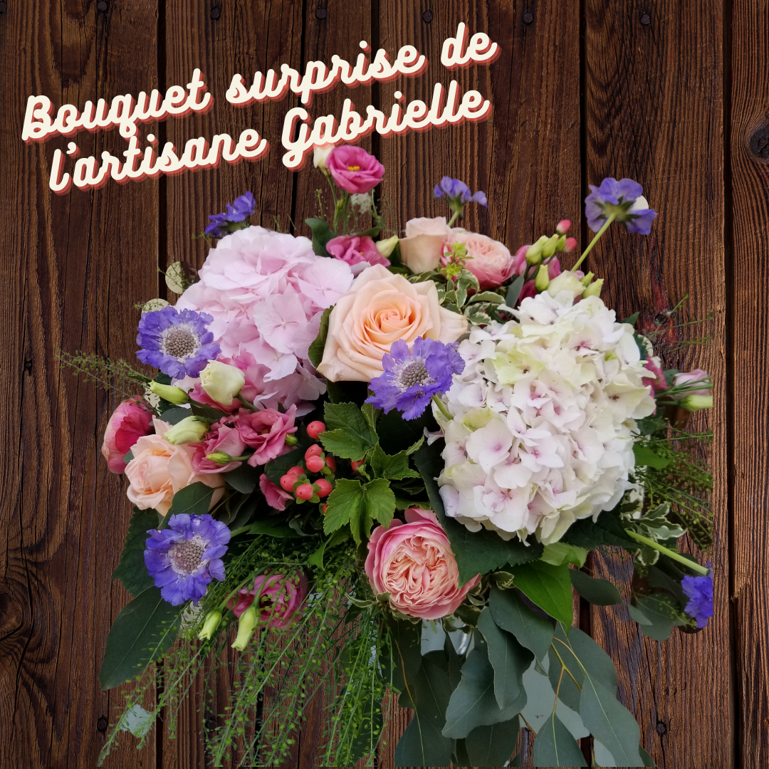 Bouquet surprise de l'artisane Gabrielle