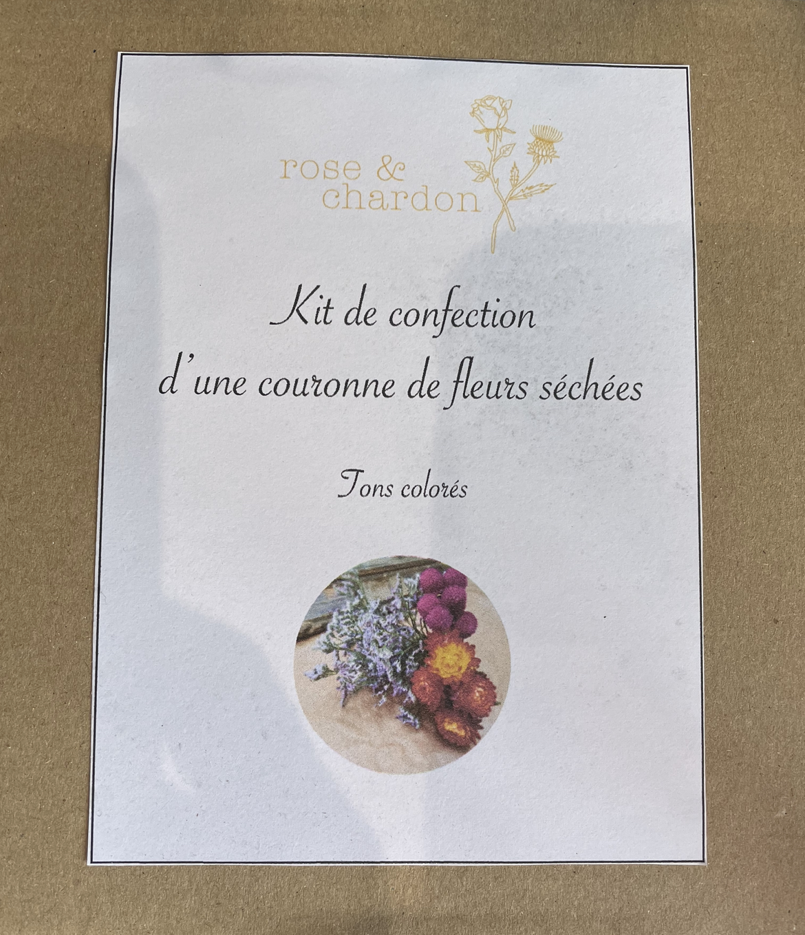 Kit Cadeau Fleurs Séchées - 6 Variétés De Graines Pour Couronnes & Arrangements Floraux