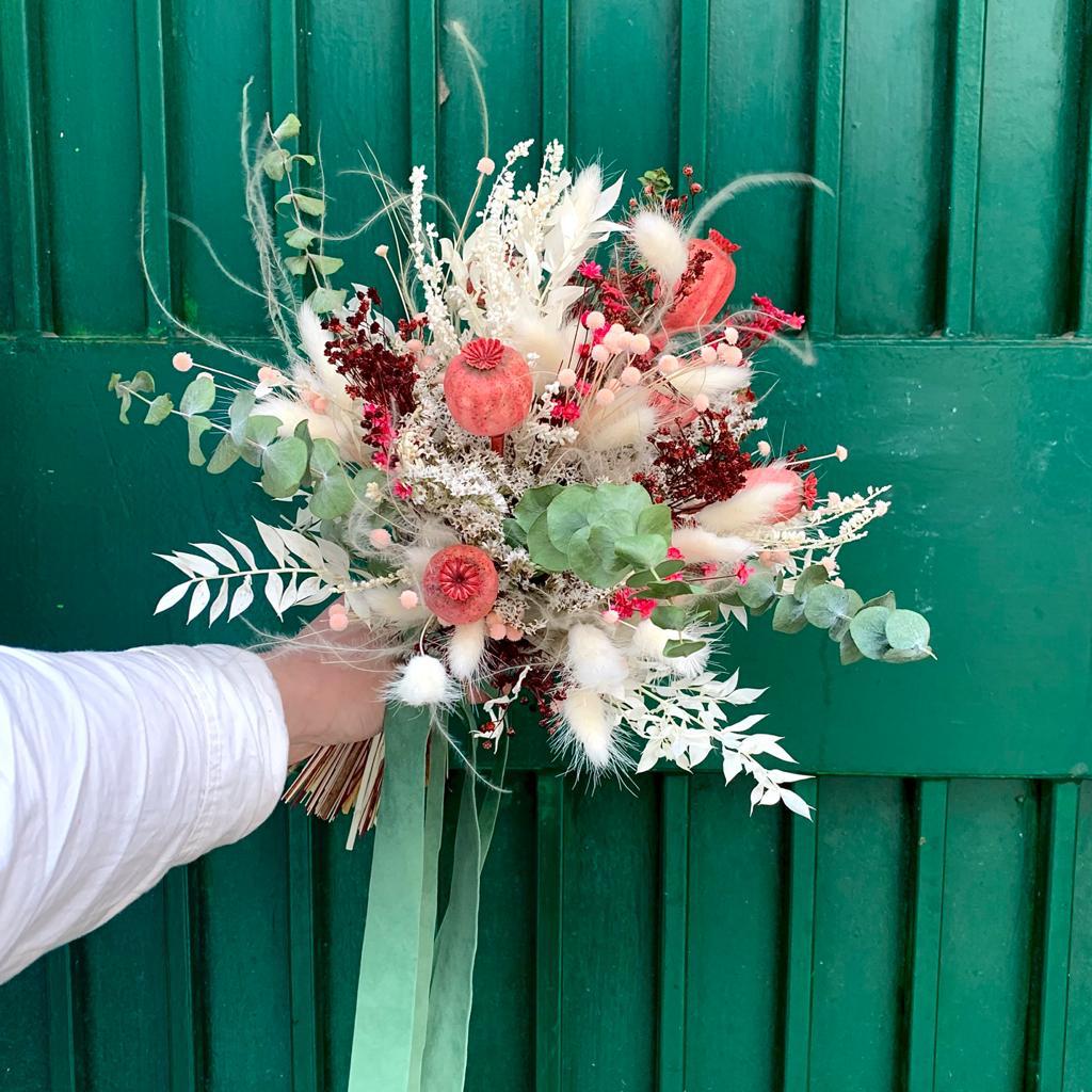 Bouquet de fleurs séchées de Marcotte