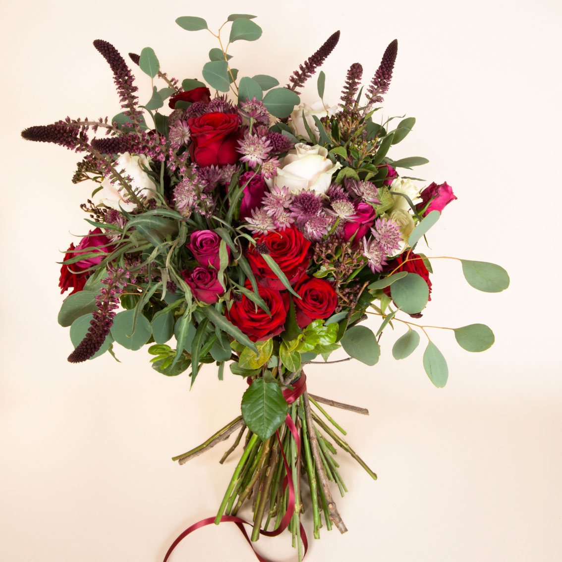 Bouquet ELYFLEUR - Rouge intense