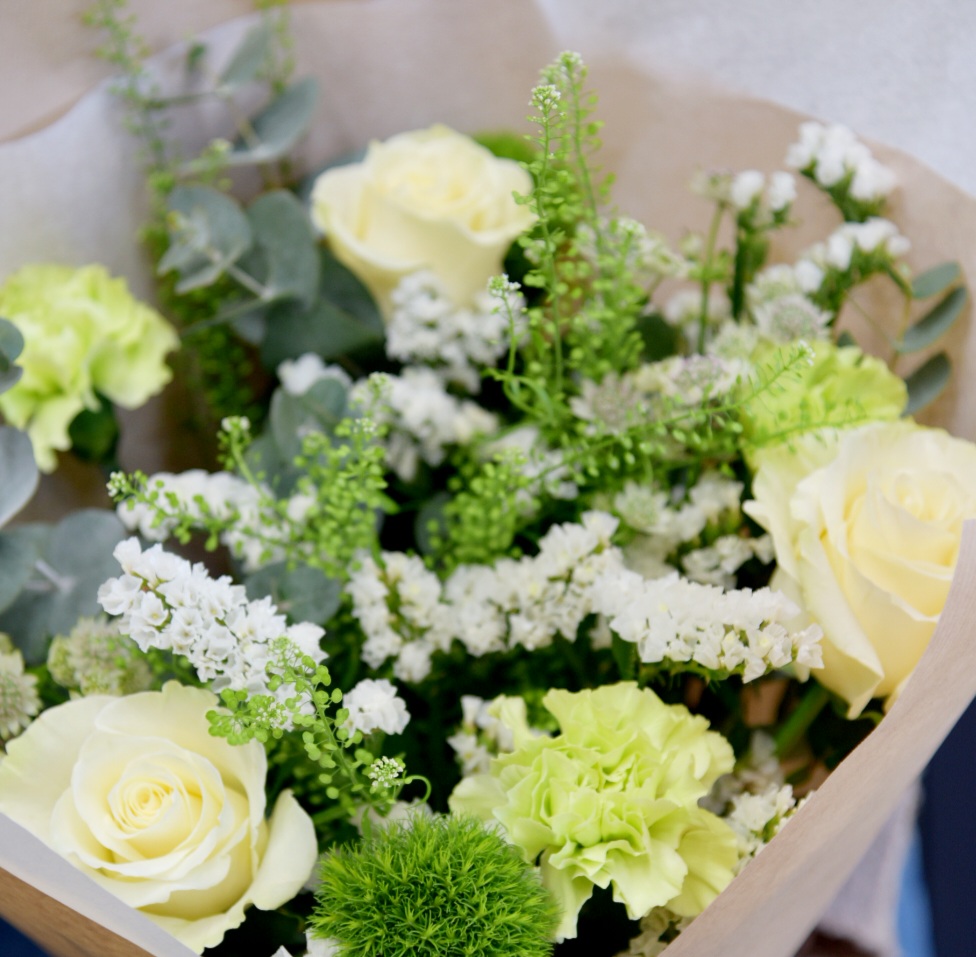Bouquet Blanc&Vert