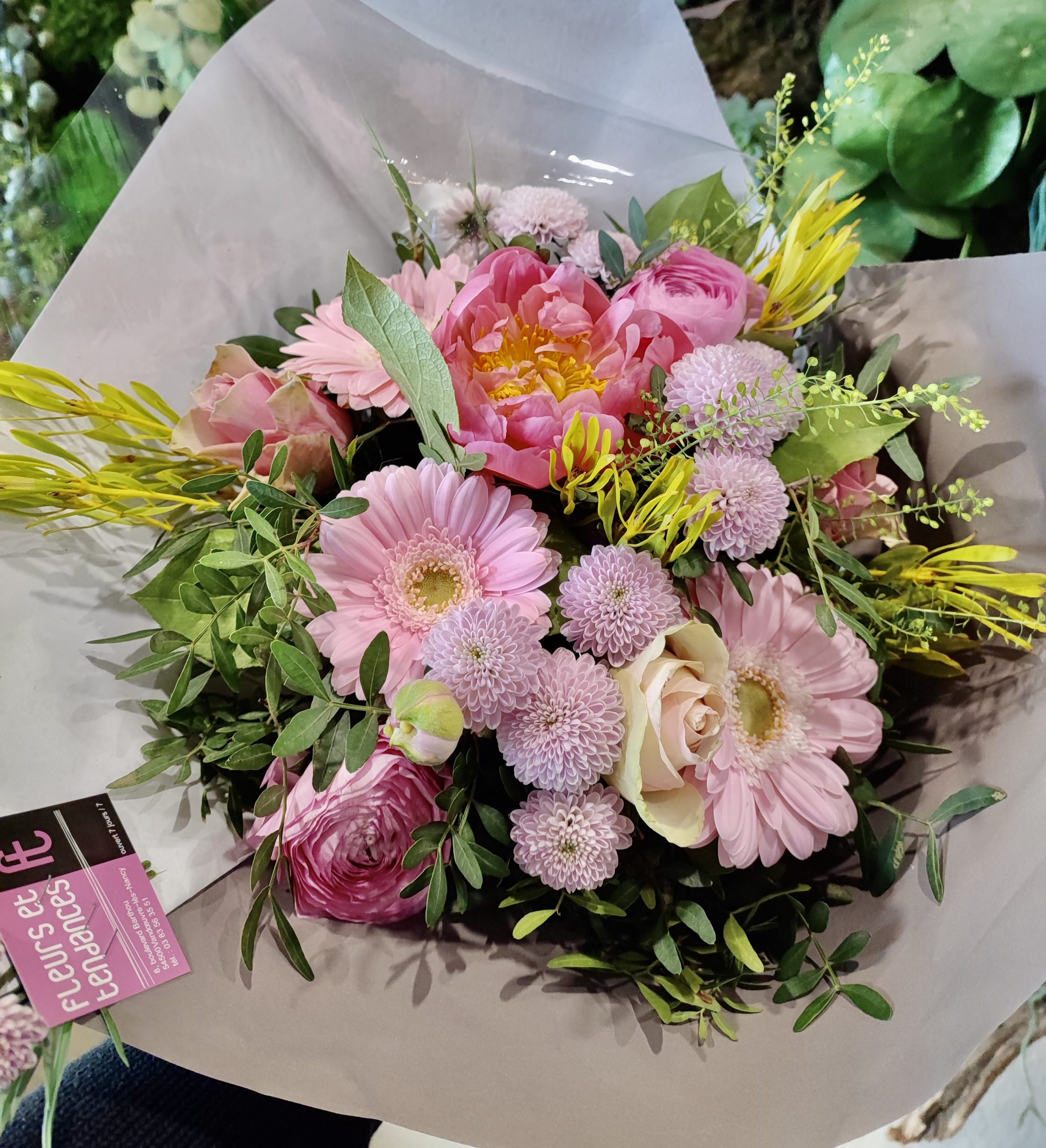 Bouquet frais et saisonnier