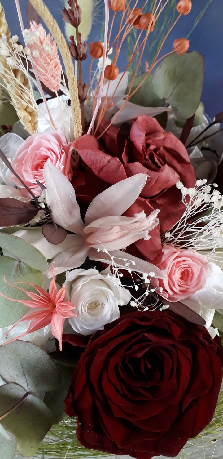 Bouquet De Mariée En Perles Unique - Composition De Fleurs En Perles Et Cristaux