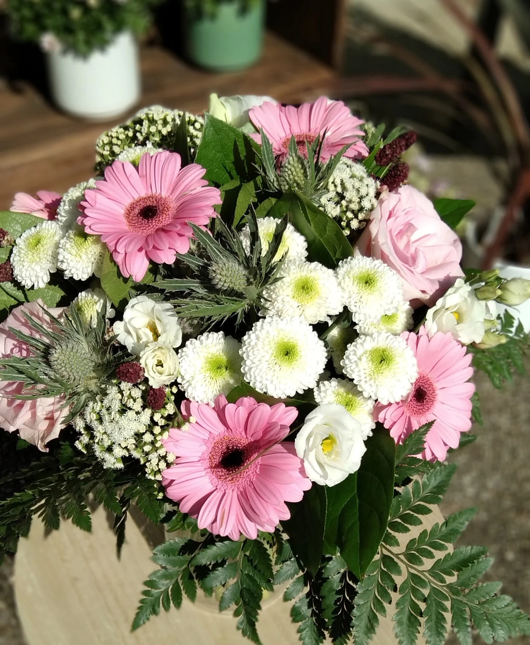 Le bouquet Anniversaire, par Bonheur des fleurs, fleuriste à La Montagne
