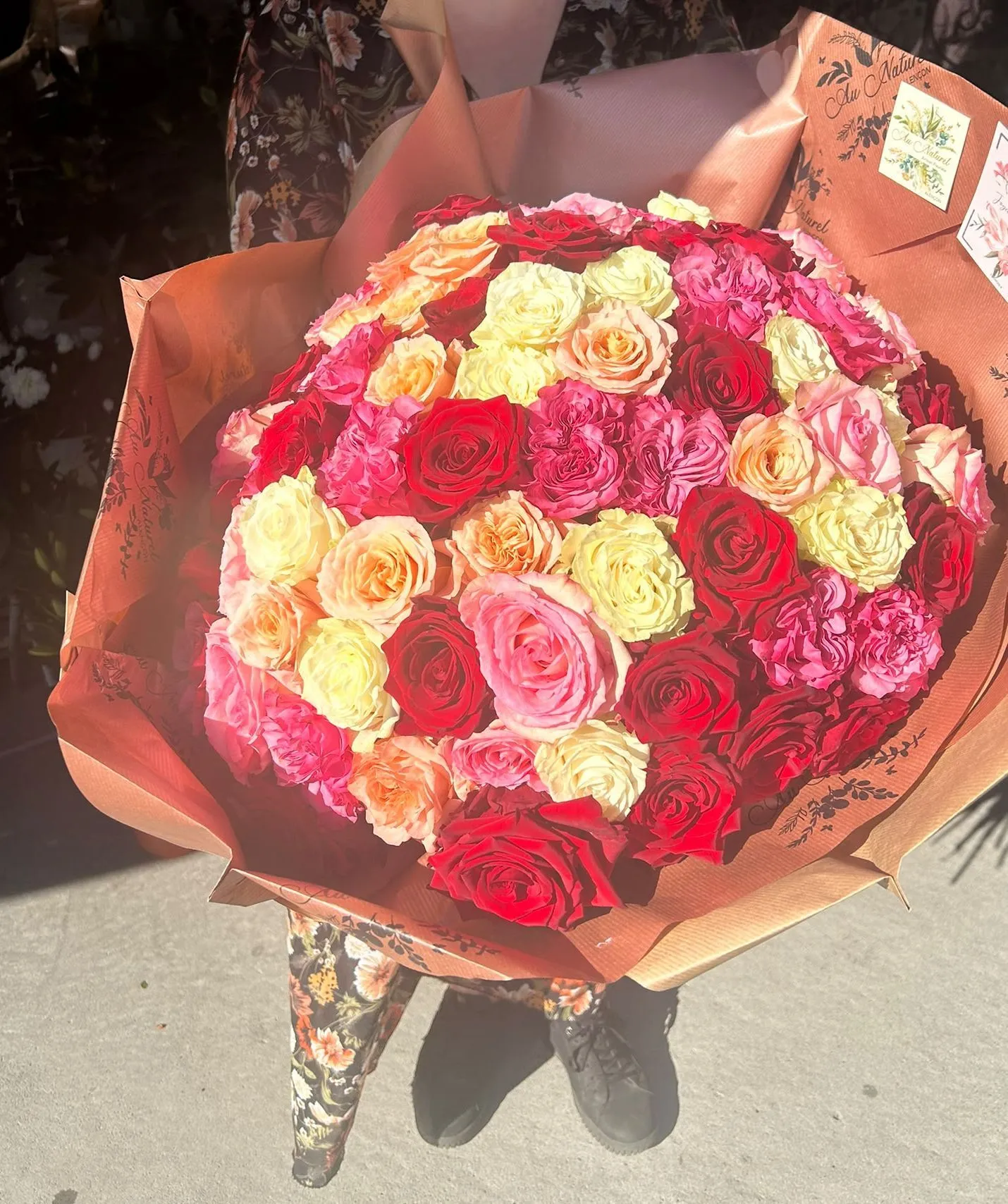 Bouquet XXL, par Au naturel, fleuriste à Alençon