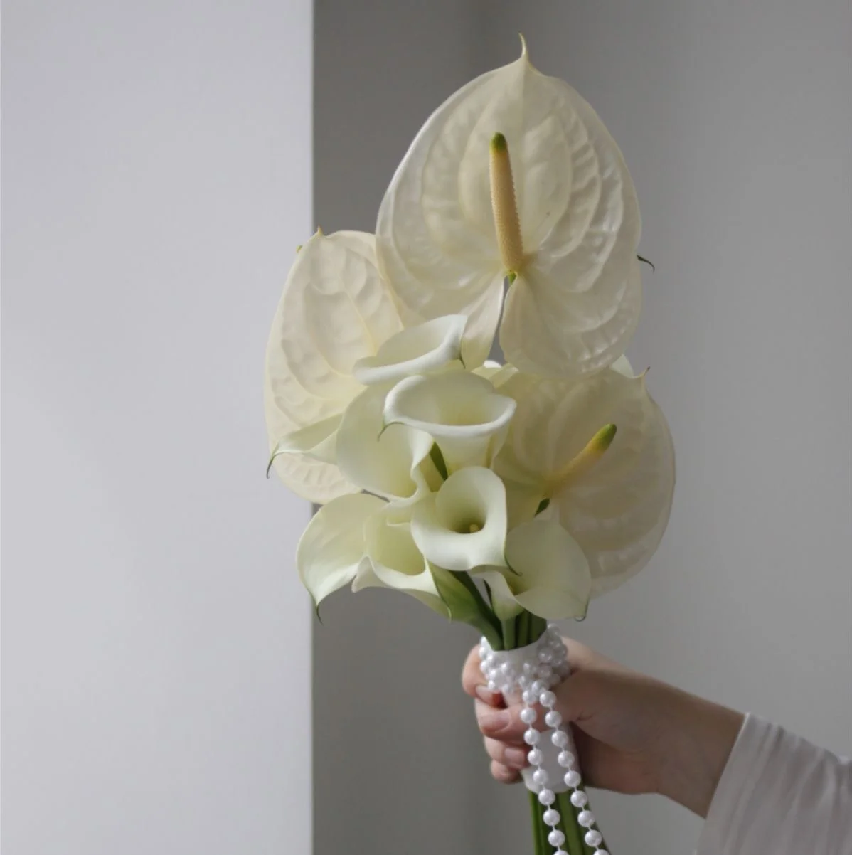 Anthurium Bride Bouquet – New Trend, par Betty Bloom Flowers, fleuriste à Schaerbeek